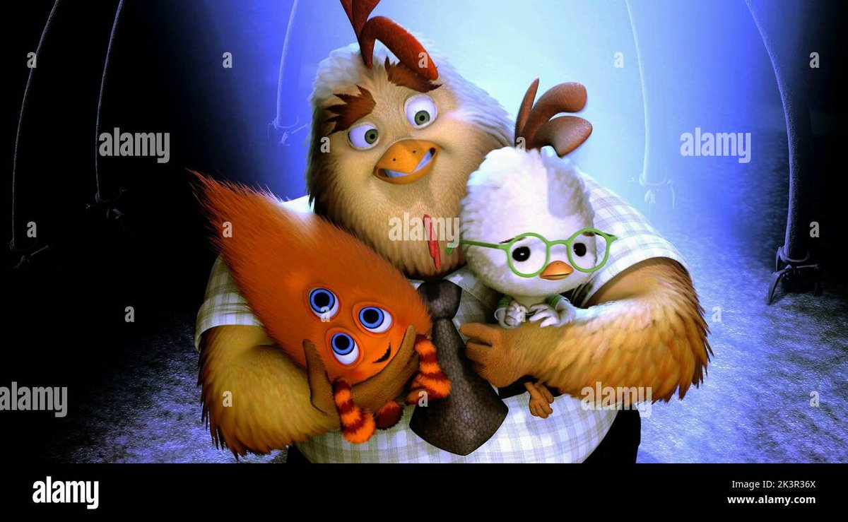 Chicken Little Alien Visitors Featured in Disneys Animated Film
